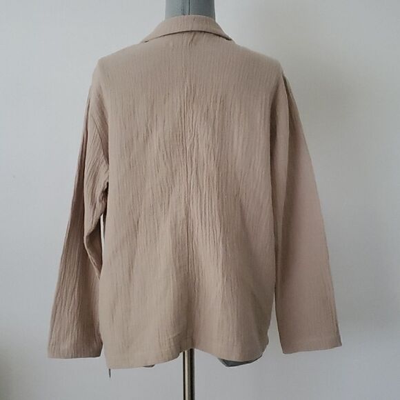 Mod Ref | Linen & Cotton Jacket - Picture 3 of 7